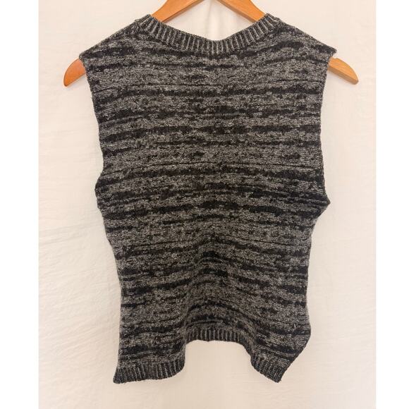 Cop.Copine Buenos Pull Gray Small Cozy Fall Winter Wool Blend - Picture 4 of 5